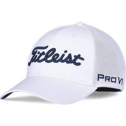 Titleist Tour Sports Mesh Hat - White/Navy