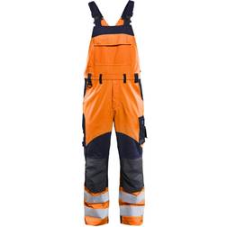 Blåkläder Multinorm arbejdsoveralls, Hi-vis Orange/Marine