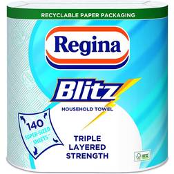 Regina Blitz Kitchen Towel White (29.6x14.8cm)