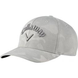 Callaway Camo Snapback Cap - Grey