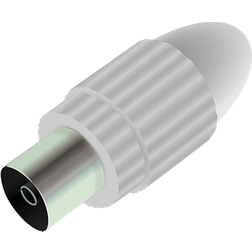 Qnect Use the straight antenna plug connecting your TV/FM.