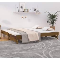 vidaXL Daybed massivt Sofa