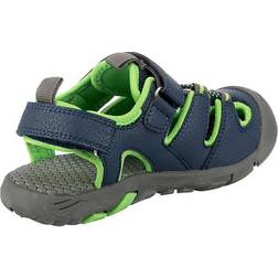 KangaROOS Kid's Trek Sandals - Green/Blue