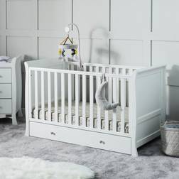 Ickle Bubba Snowdon Classic 2 Piece Nursery Furniture Set White