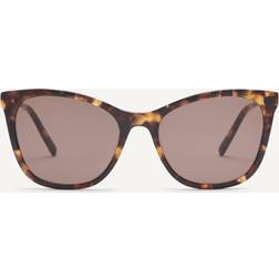 DKNY DK711S 281 55 Solbriller Kvinder Tortoiseshell - Tortoise