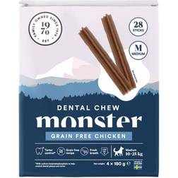 Monster Dog Dental Chew Grain Free Chicken Medium 28pcs 0.72kg