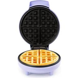 Holstein Housewares 7 Lavender/Stainless Steel Belgian Waffle