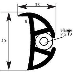 Fenderliste 8-20x40mm