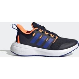 adidas Kid's FortaRun 2.0 Cloudfoam Lace - Legend Ink/Lucid Blue/Screaming Orange