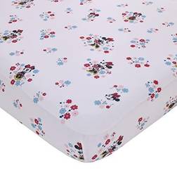 Disney Minnie Mouse - Small Town Floral Nursery Fitted Crib Sheet