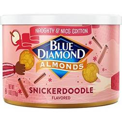 Blue Diamond Almonds, Snickerdoodle Holiday Snack Nuts, Resealable Can