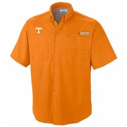 Columbia Men's Collegiate PFG Tamiami Short Sleeve Shirt - Solarize