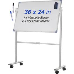 VEVOR Double-Sided Whiteboard 35.4x23.6"