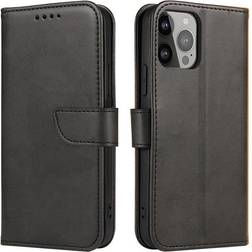Hurtel Galaxy A54 5G Plånboksfodral Magnetic Flip Kickstand Svart