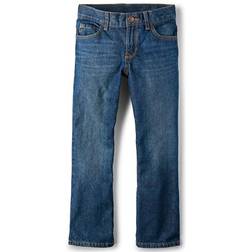 The Children's Place Boy's Basic Bootcut Jeans - Dk Jupiter