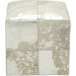 Harper & Willow Wood Glam Pouffe