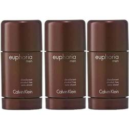 Calvin Klein Euphoria Men Deo Stick 75ml 3-pak