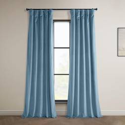 Exclusive Fabrics & Furnishings Halvpris Draperier Arv Plysch Sammet Gardiner 244 cm 50 B x 96 L