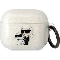 Karl Lagerfeld KLA3HNKCTGT Airpods 3 Cover Transparent Glitter