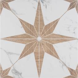 Merola Tile Llama Stella Loire 10" Porcelain Marble Look Wall & Tile Porcelain, D