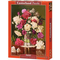 Castorland Beautiful Pheonies 500 Pieces