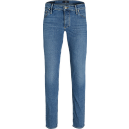 Jack & Jones Glenn Evan AM 377 Lid Slim Fit Jeans - Blue/Blue Denim