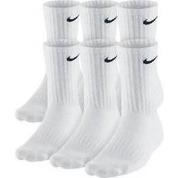 Nike Dri-Fit Classic Cushioned Crew Socks 6-pack - White