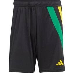 adidas Men's Fortore 23 Shorts - Black/Team Collegiate Red/Team Yellow/Team Green