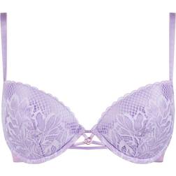 Ann Summers The Lasting Lover Plunge Bra - Purple