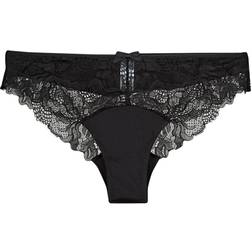 DIM Generous Lace Tanga - Black