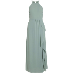 Vila Milina Sleeveless Evening Dress - Green Environment