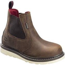 Avenger Wedge WP Soft Toe Slip Resistant Men's Brown Boot