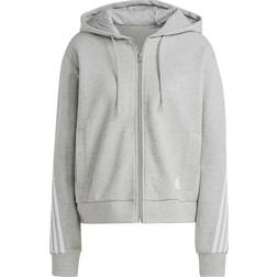 adidas Future Icons 3-Stripes Hoodie - Medium Grey Heather