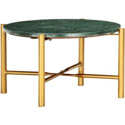 vidaXL Real Stone Texture Coffee Table 60x60cm