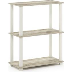 Furinno Turn-S-Tube 3-Tier Compact Multipurpose Book Shelf