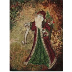 Trademark Fine Art Janelle Nichol 'Father Christmas' Canvas Wall Decor