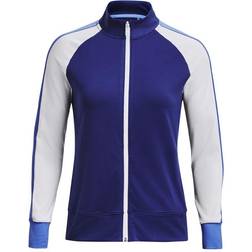 Under Armour Women's Storm Midlayer Full Zip Jacket - Sonar Blue/Metallic Silver