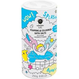 Nailmatic Kids Foaming & Coloured Bath Salts Blue 250g