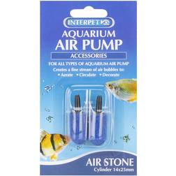 Interpet Aquarium Air Stones Cylinder 14x25mm 2pack