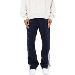mnml Contrast Bootcut Sweatpants - Navy