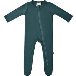 Kytebaby Core Zippered Footie - Emerald