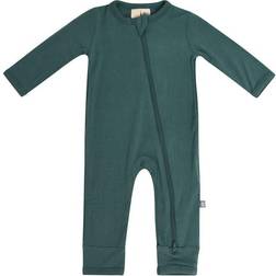 Kytebaby Core Zippered Romper - Emerald