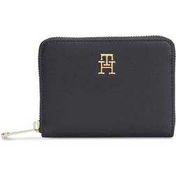 Tommy Jeans Iconic Midium Zip Around Wallet - Black