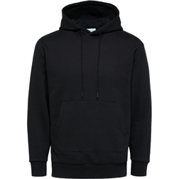 Selected Relaxed Hoodie - Black