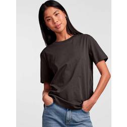 Pieces T-shirt Schwarz Regular Fit für Damen