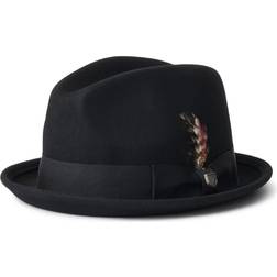 Brixton Unisex Adult Gain Fedora Hat - Black