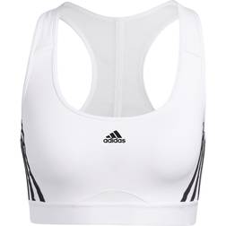 adidas Poweract Training Medium-support 3-stripes Bh Hvid