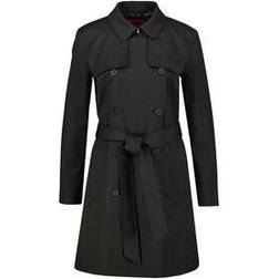 HUGO BOSS Trenchcoat Dam - Black