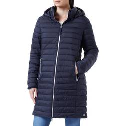s.Oliver Quiltad Kappa För Kvinnor - Khaki/Oliv