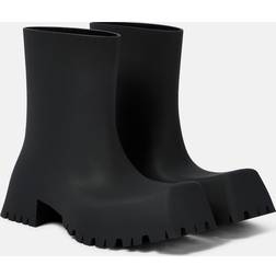 Balenciaga Gummistiefel Trooper Schwarz